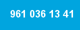961 036 13 41 961 036 13 41